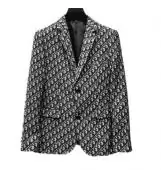 dior nouvelles costume psg single breasted blazer jacket jacquard 789313